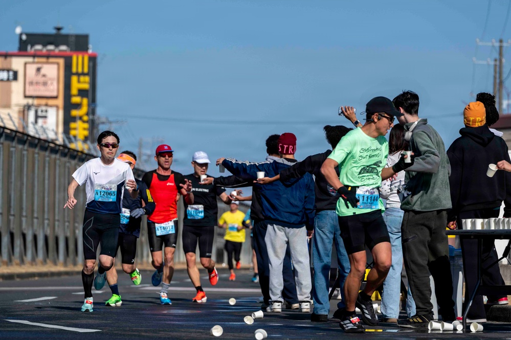 Team Yokota welcomes runners for 45th Annual Frostbite Road Race