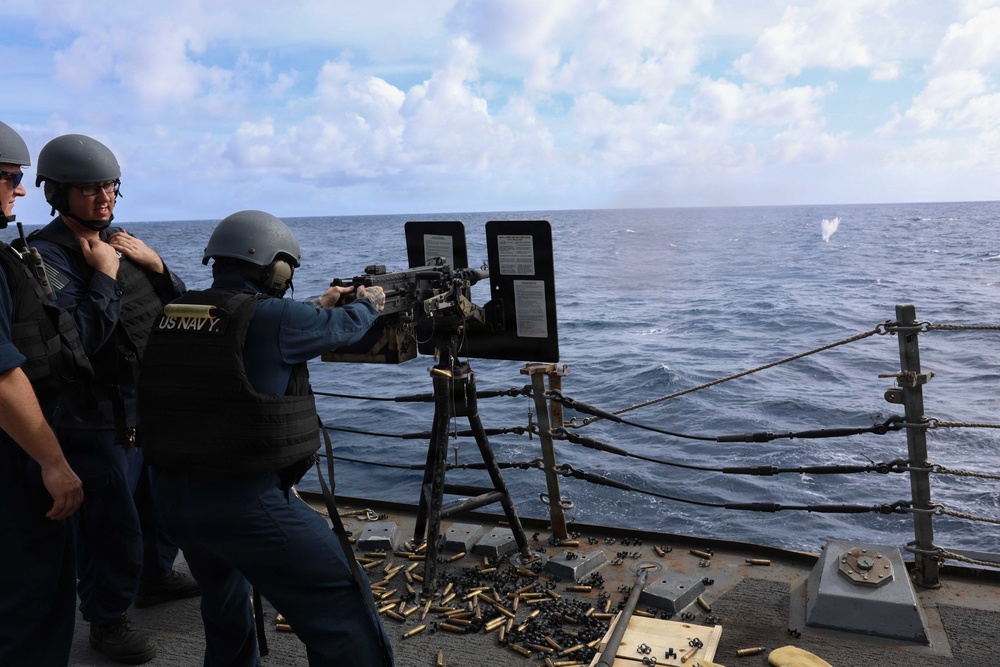 USS Thomas Hudner (DDG 116) Gunnery Exercise