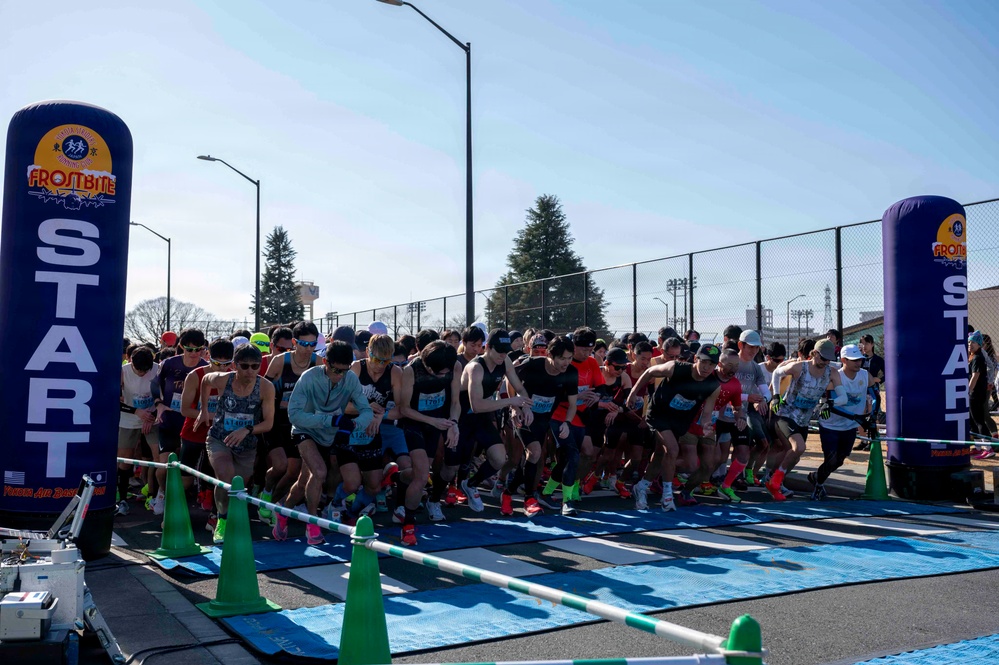 Team Yokota welcomes runners for 45th Annual Frostbite Road Race