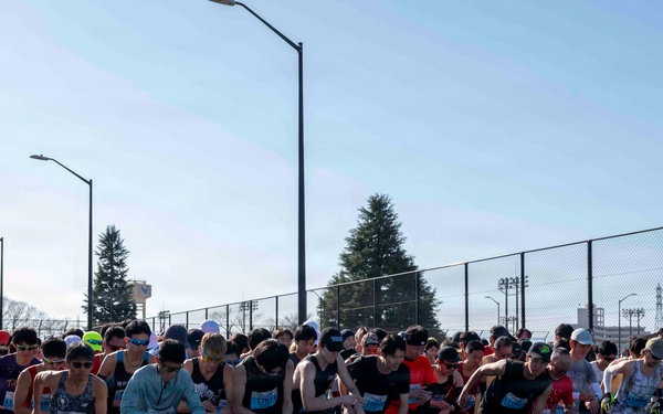 Team Yokota welcomes runners for 45th Annual Frostbite Road Race