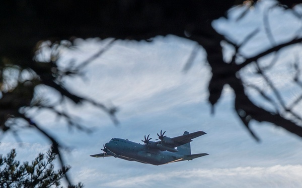 Dobbins C-130Hs Conduct Training at Yonah Mt.
