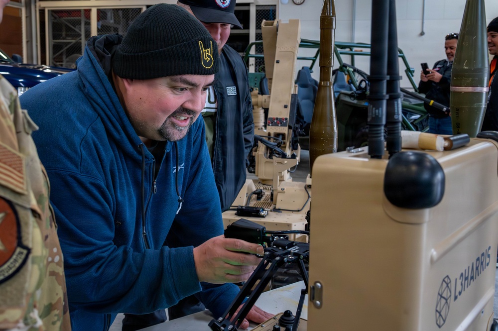 Laughs Take Off as Fluffy Visits Misawa