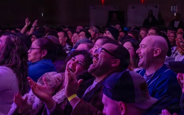 Laughs Take Off as Fluffy Visits Misawa