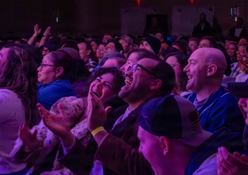 Laughs Take Off as Fluffy Visits Misawa