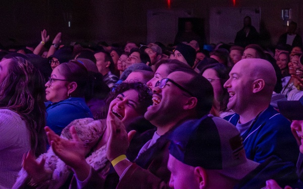 Laughs Take Off as Fluffy Visits Misawa