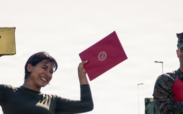 U.S. Marine Spouses Get to Experience a Day of Marine Corps Training