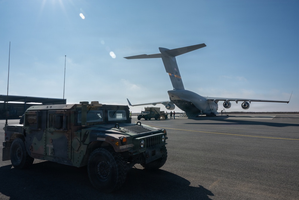 16th EAS conducts cargo mission within CENTCOM AOR