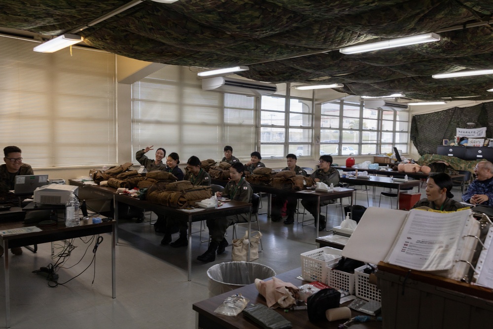 Japan Self-Defense Force Medical Students Learn Tactical Combat Casualty Care
