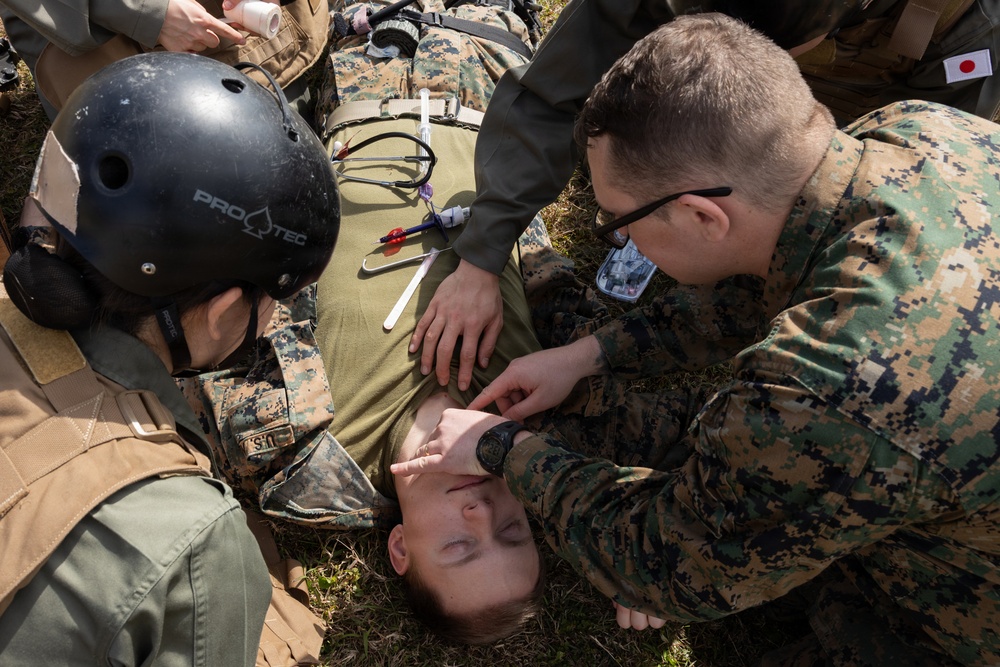 Japan Self-Defense Force Medical Students Learn Tactical Combat Casualty Care