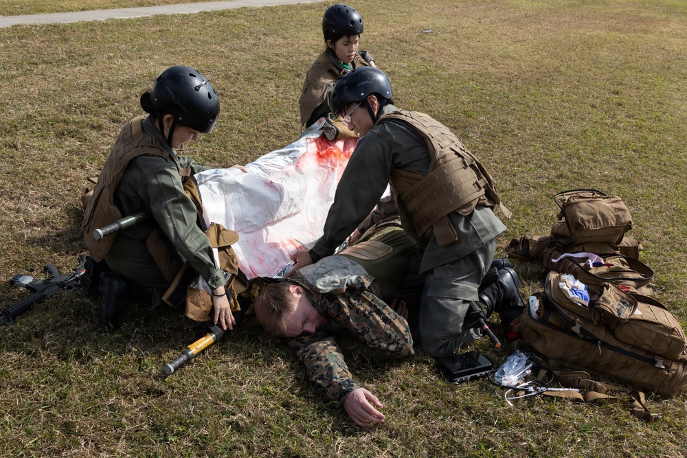 Japan Self-Defense Force Medical Students Learn Tactical Combat Casualty Care
