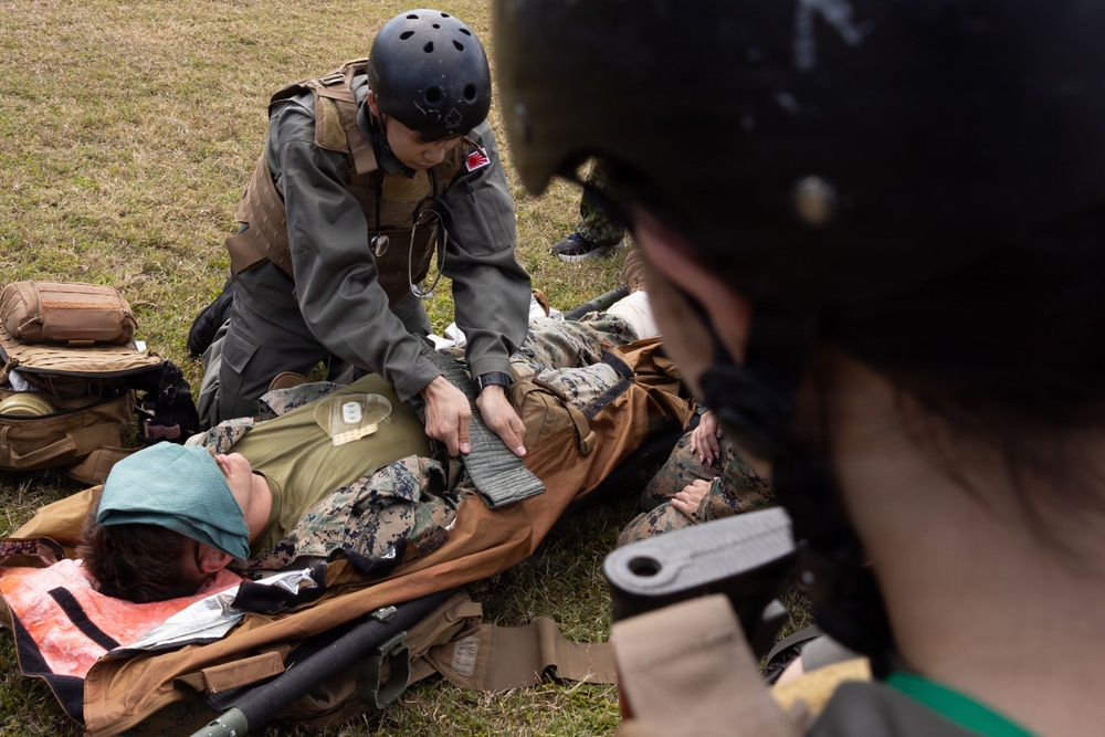 Japan Self-Defense Force Medical Students Learn Tactical Combat Casualty Care