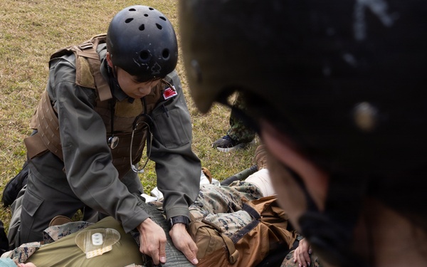 Japan Self-Defense Force Medical Students Learn Tactical Combat Casualty Care