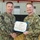 NSA Souda Bay January Awards at Quarters