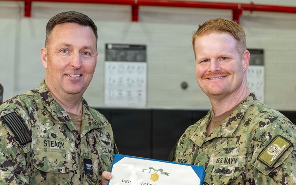 NSA Souda Bay January Awards at Quarters