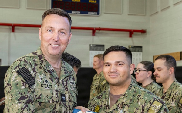 NSA Souda Bay January Awards at Quarters