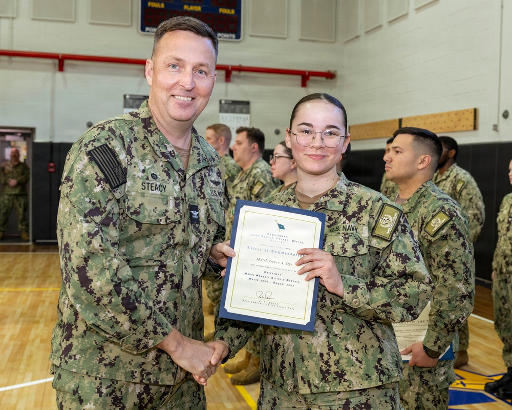 NSA Souda Bay January Awards at Quarters