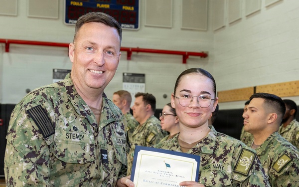 NSA Souda Bay January Awards at Quarters