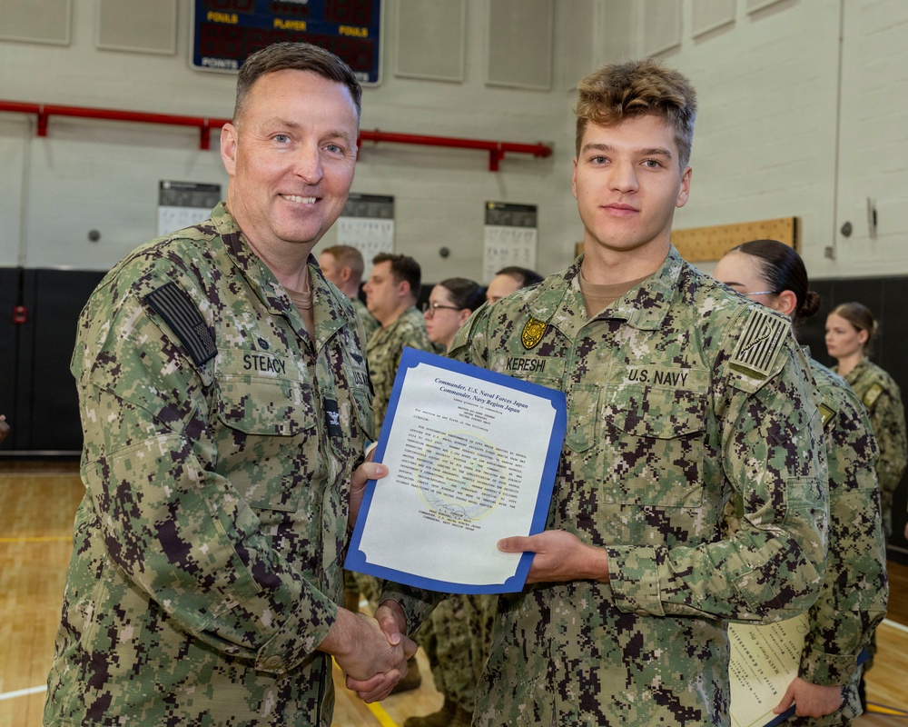 NSA Souda Bay January Awards at Quarters