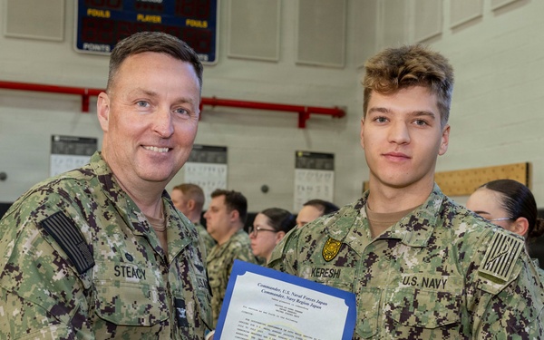 NSA Souda Bay January Awards at Quarters