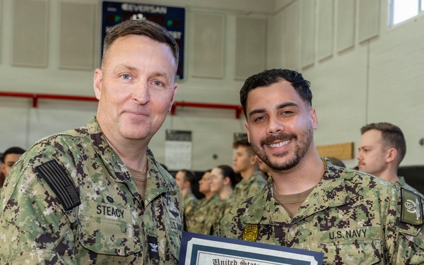 NSA Souda Bay January Awards at Quarters