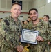 NSA Souda Bay January Awards at Quarters