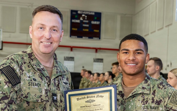 NSA Souda Bay January Awards at Quarters