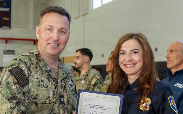 NSA Souda Bay January Awards at Quarters