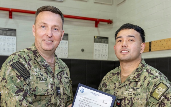 NSA Souda Bay January Awards at Quarters