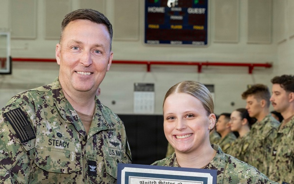 NSA Souda Bay January Awards at Quarters