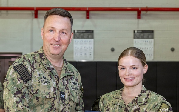 NSA Souda Bay January Awards at Quarters