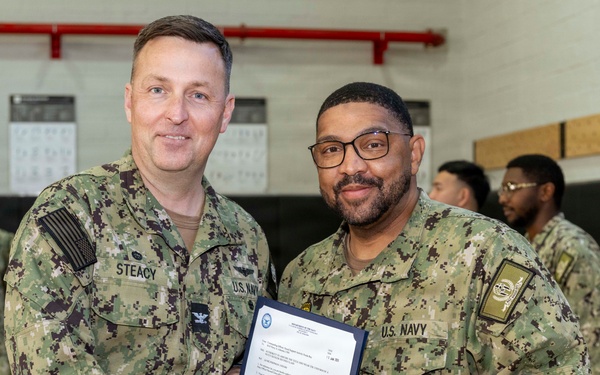 NSA Souda Bay January Awards at Quarters