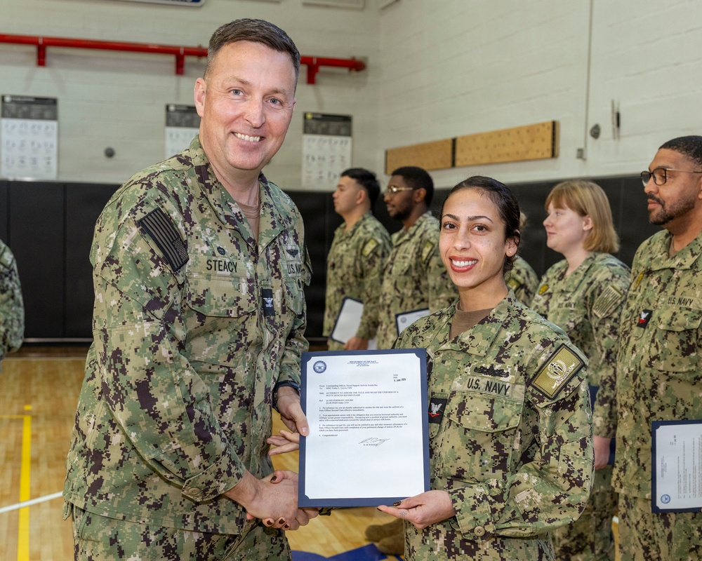 NSA Souda Bay January Awards at Quarters