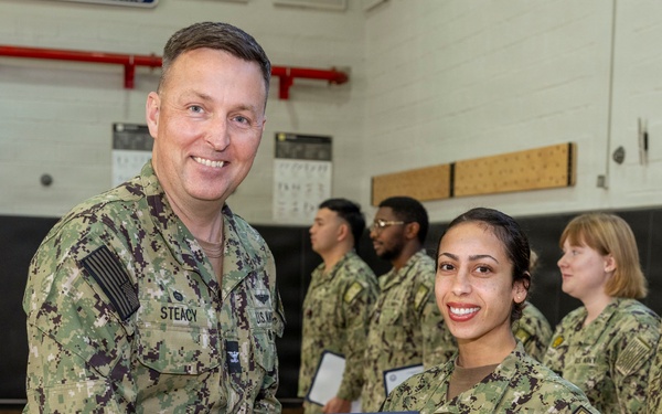 NSA Souda Bay January Awards at Quarters