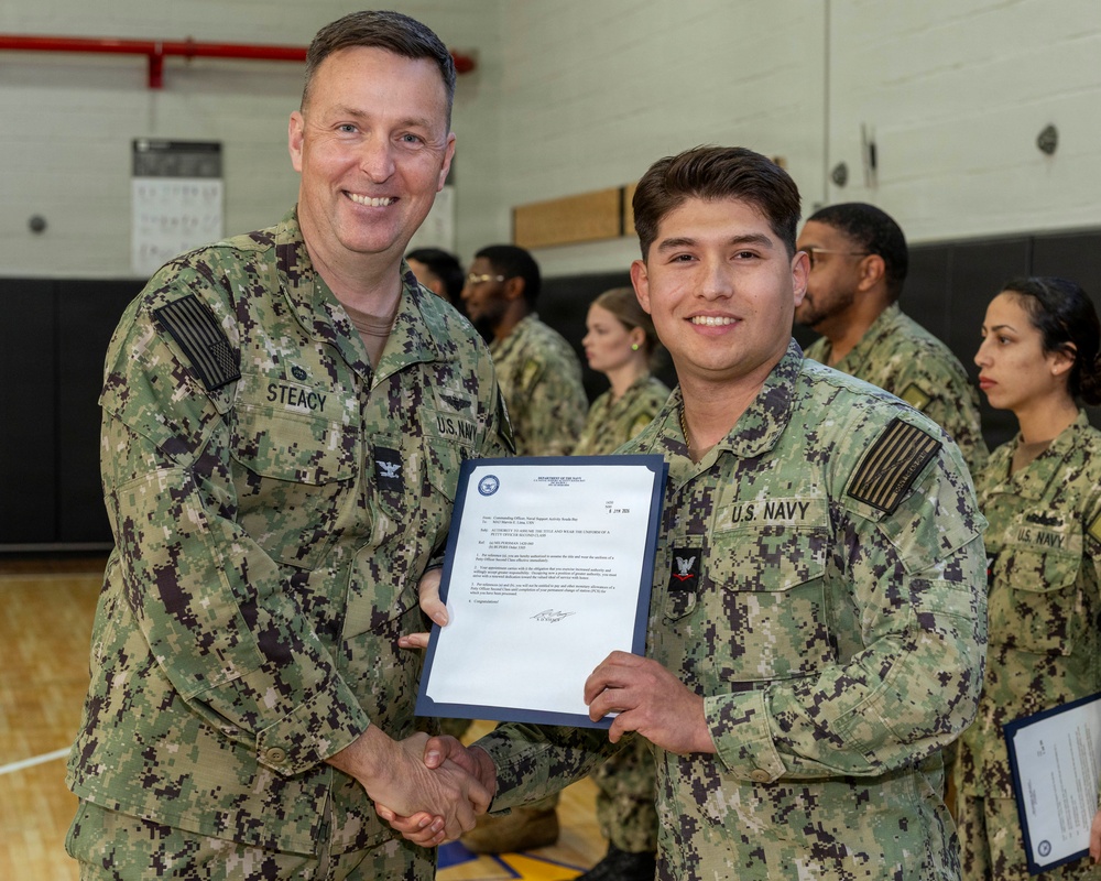 NSA Souda Bay January Awards at Quarters