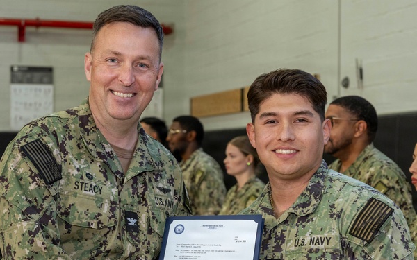 NSA Souda Bay January Awards at Quarters