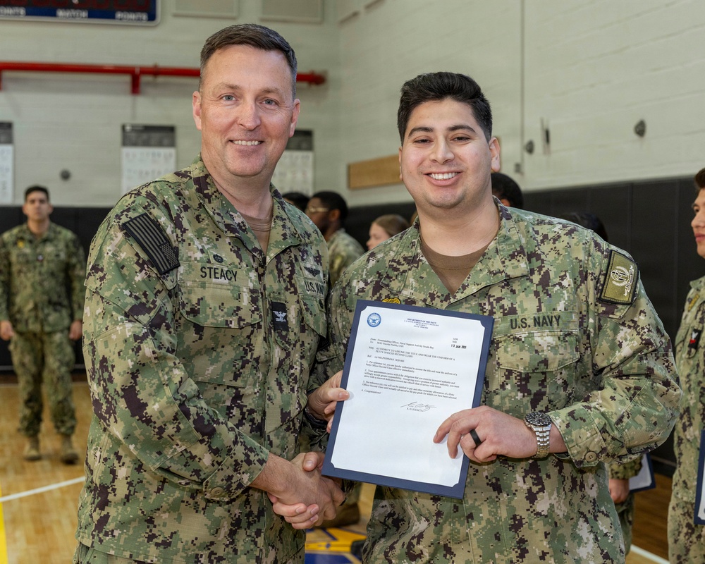 NSA Souda Bay January Awards at Quarters