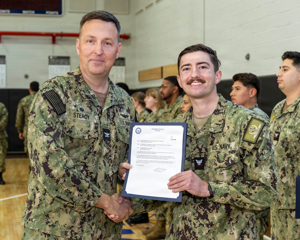 NSA Souda Bay January Awards at Quarters