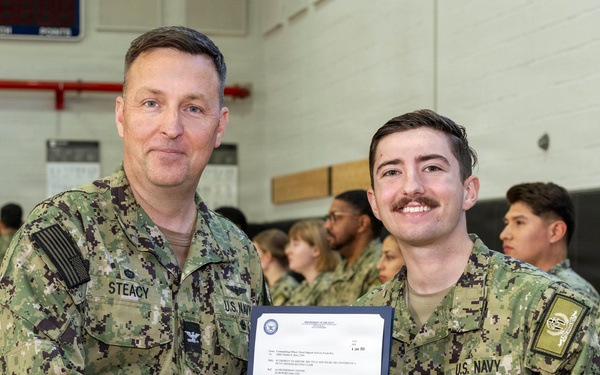 NSA Souda Bay January Awards at Quarters