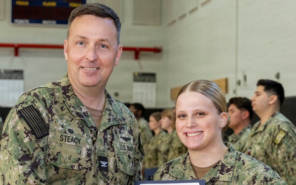 NSA Souda Bay January Awards at Quarters