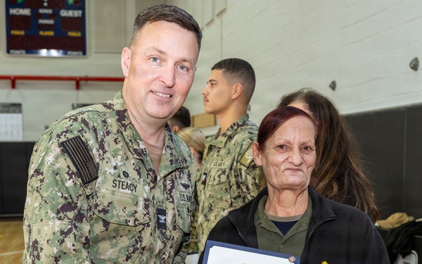 NSA Souda Bay January Awards at Quarters