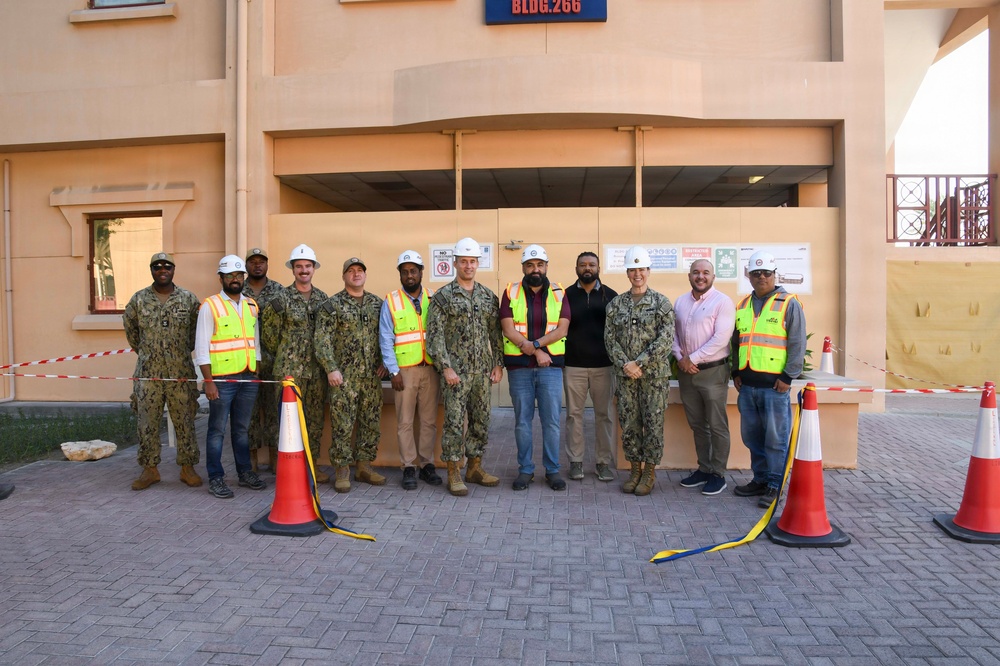 "Sailors First" in Action: NSA Bahrain Begins Unaccompanied Housing Renovations