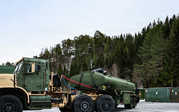 Prepositioned Motor Transport Equipment Prepped for Inspection During Cold Response 26