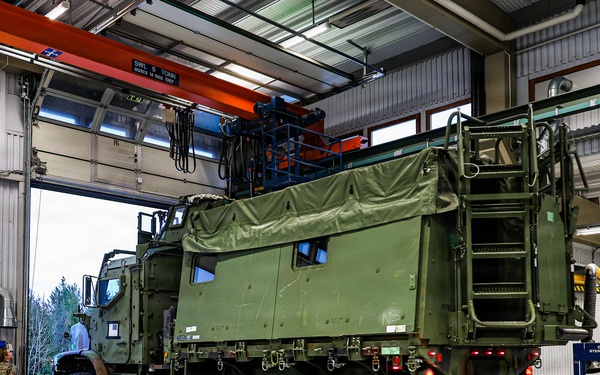 Prepositioned Motor Transport Equipment Prepped for Inspection During Cold Response 26