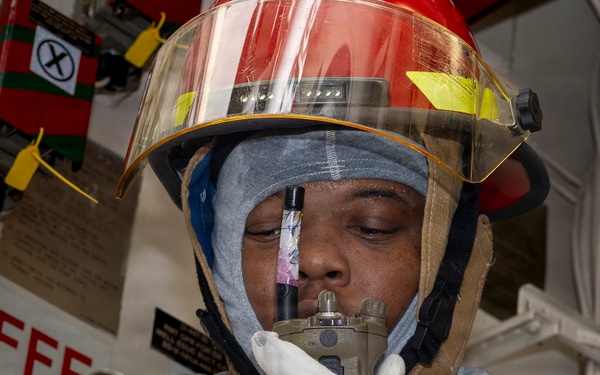 USS Delbert D. Black (DDG 119) Conducts Flooding Drill