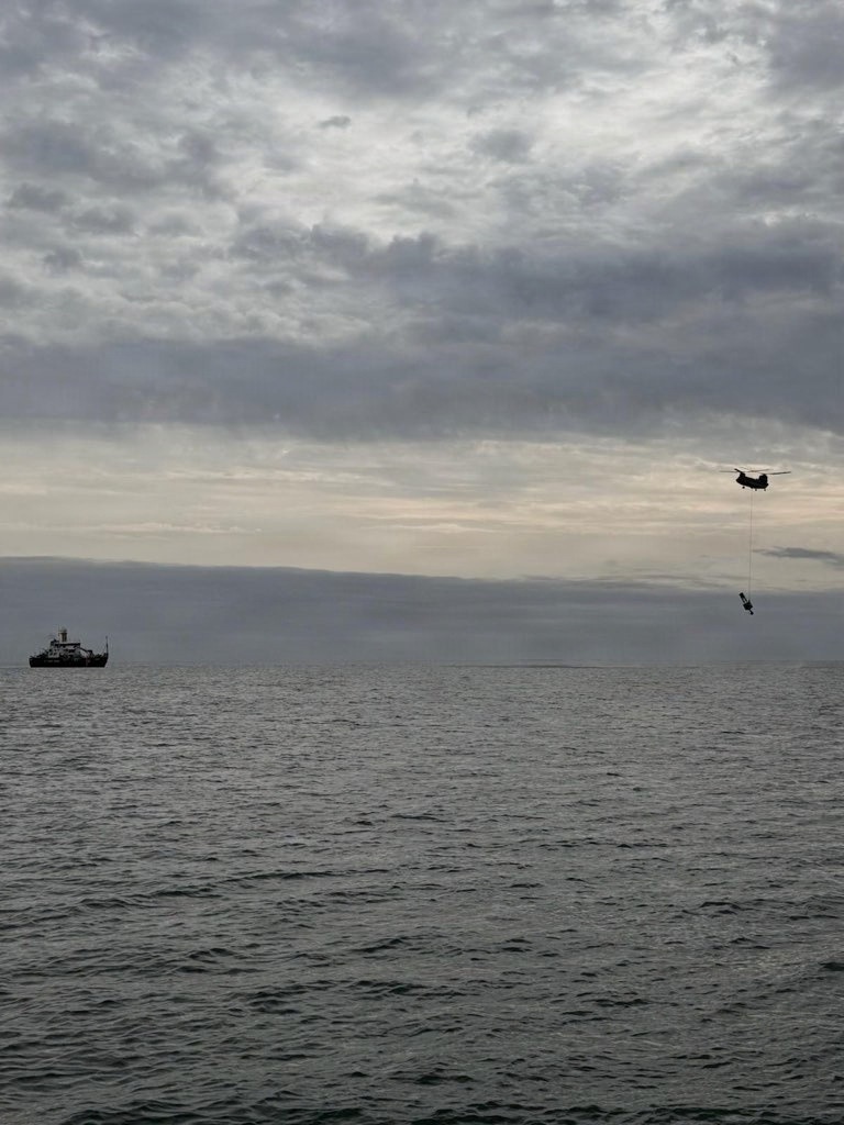 U.S. Army, Coast Guard recover, relocate beached buoy on Cumberland Island