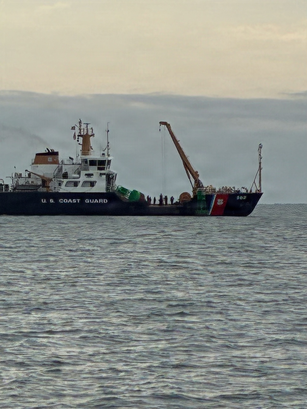 U.S. Army, Coast Guard recover, relocate beached buoy on Cumberland Island