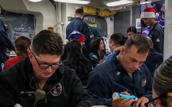 Frank E. Petersen Jr. celebrates Christmas