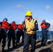 Frank E. Petersen Jr. conducts replenishment-at-sea