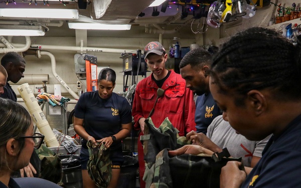 Frank E. Petersen Jr. hosts CBR training