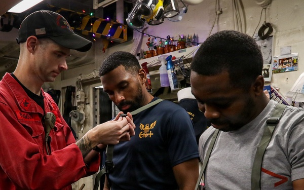 Frank E. Petersen Jr. hosts CBR training